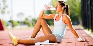 maintaining a proper diet and drinking regime